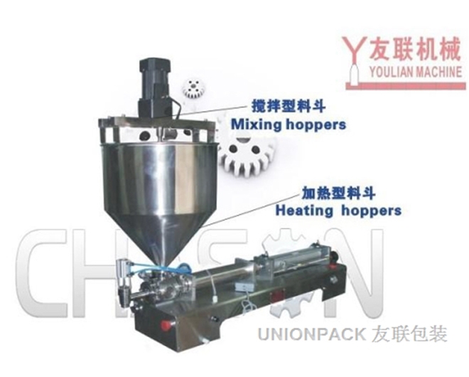半自動活塞式膏體定量灌裝機